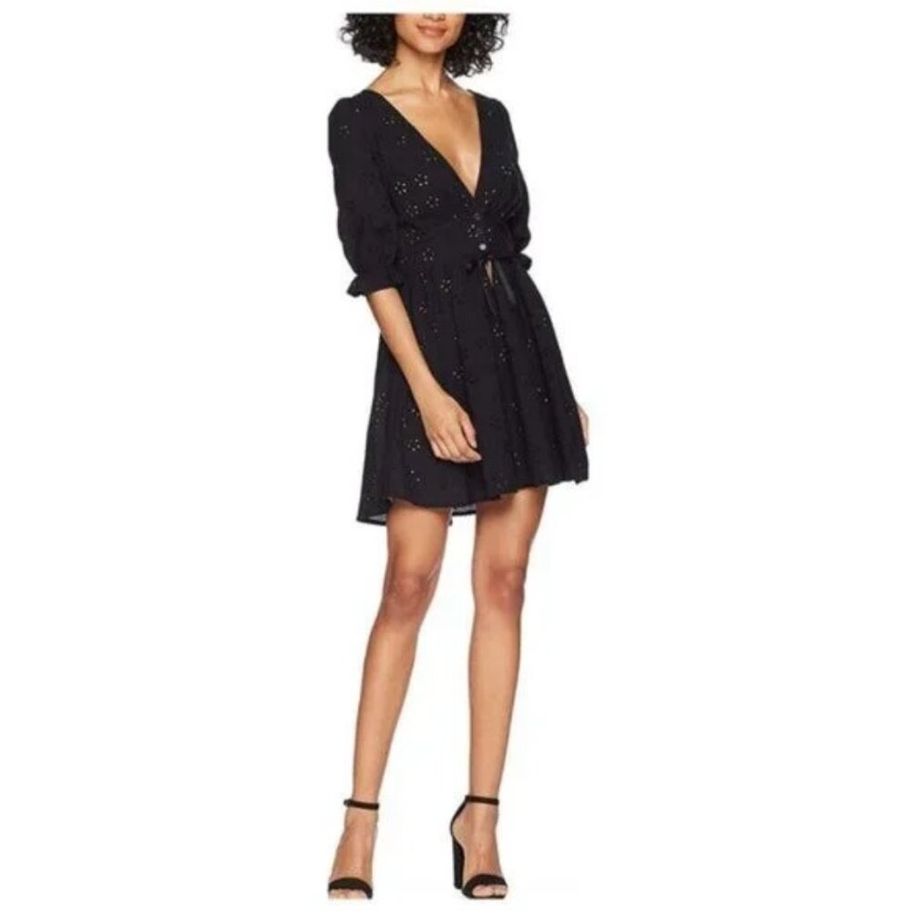For Love & Lemons Eyelet Mini Dress